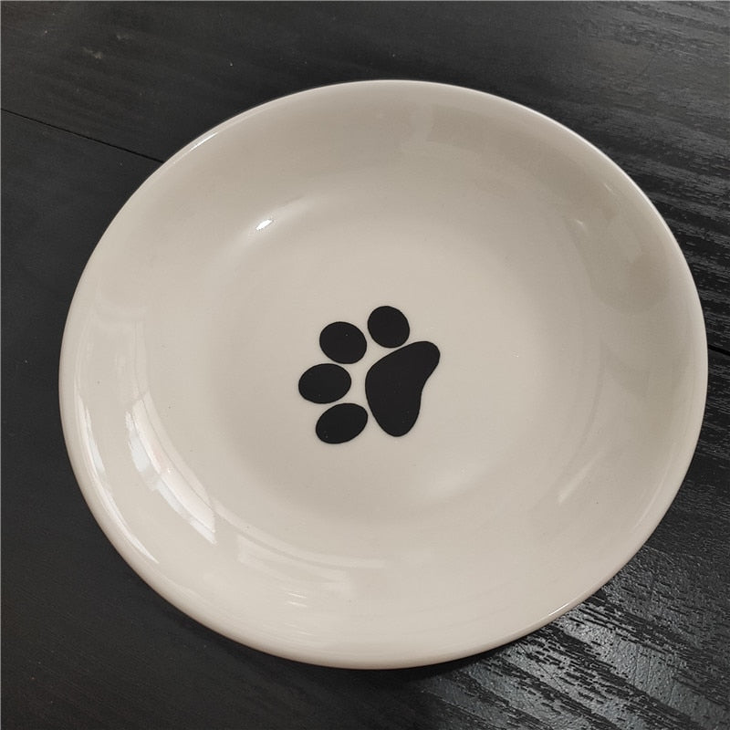 New Cute Patterns Ceramic Pet Bowl for Cats or Dogs