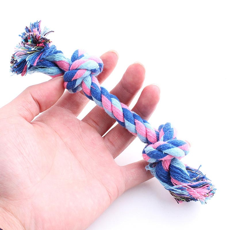 Double Knots and made from Cotton Braided Rope.