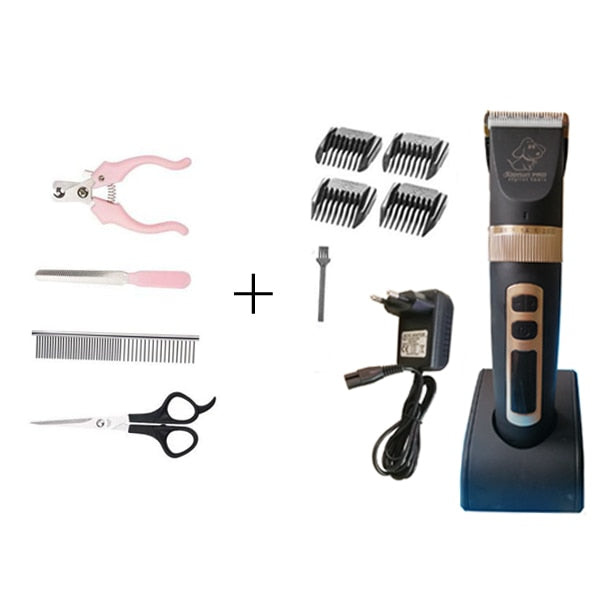 BaoRun P9 P2 Professional rechargeable Pet Shaver, trimmer kit for Cats or Dogs