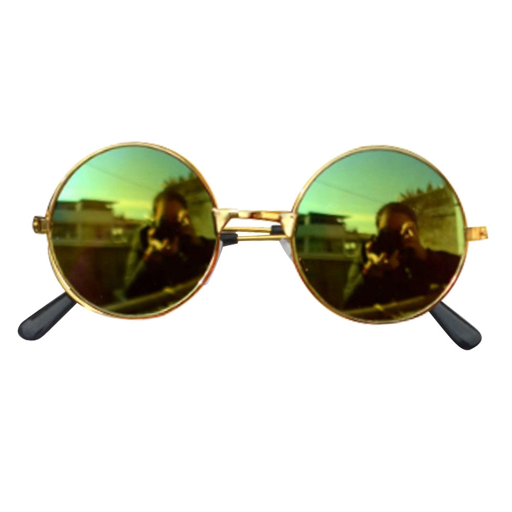 Vintage Round Reflection Eye Wear Glasses.