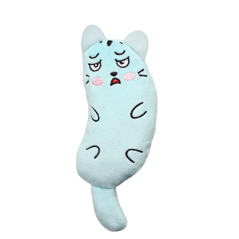 Cute Plush Cat Toy with Mini Teeth Grinding Cat nip