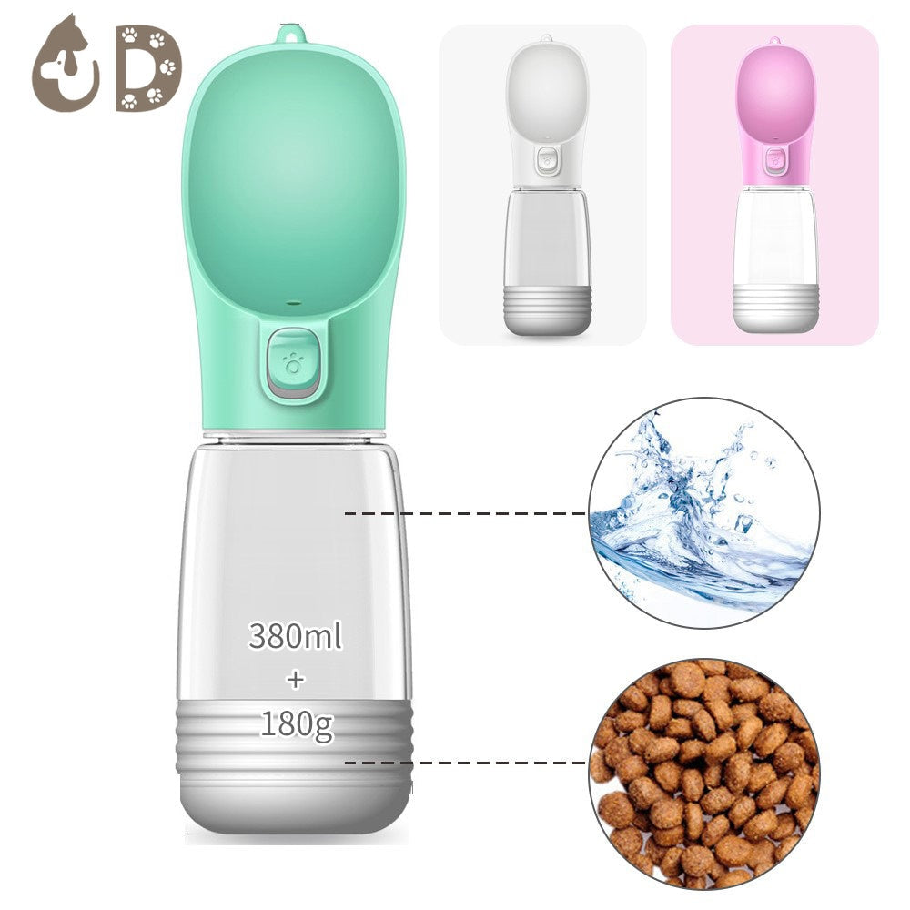 Portable Dog or Cat Water Bottle for Food and Water.