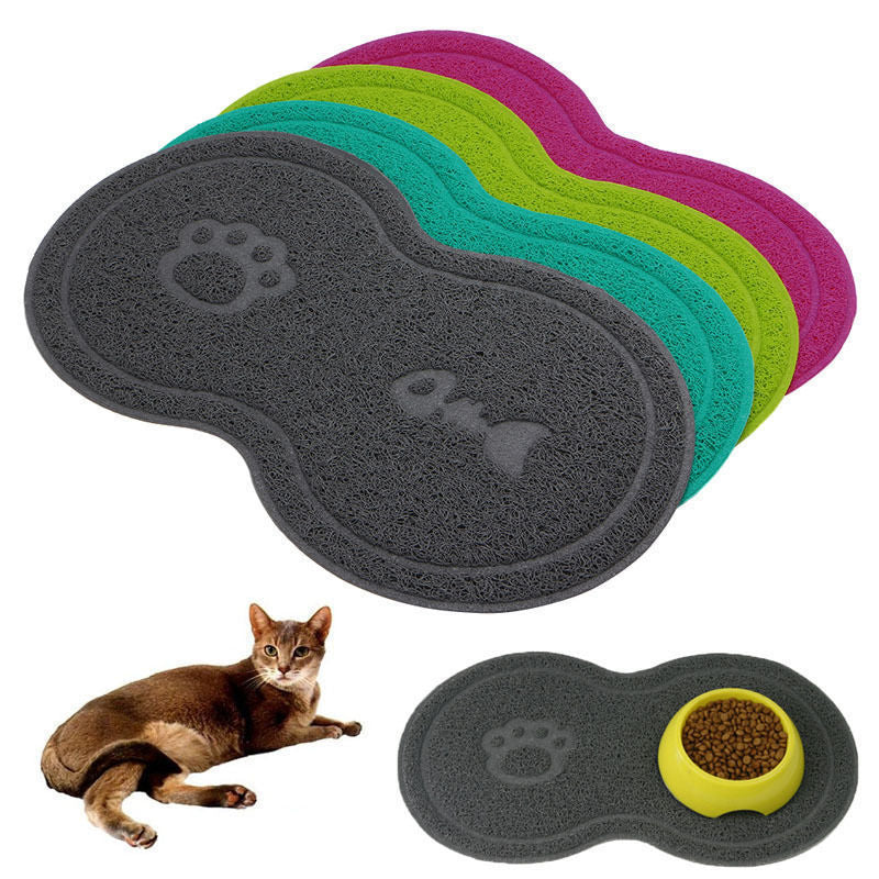 Cat And Dog Mat that is Non-Slip for Bowls