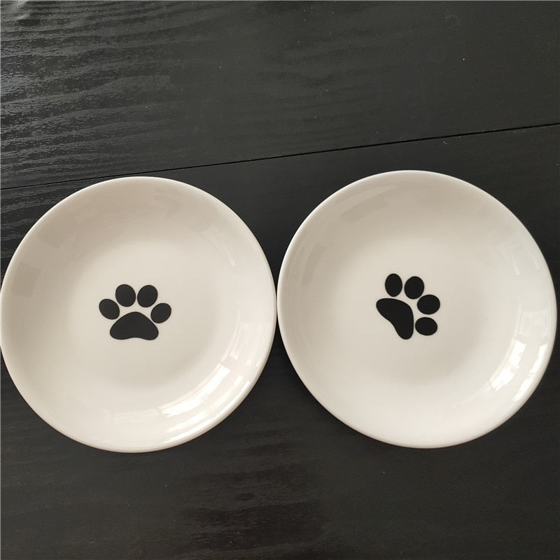 New Cute Patterns Ceramic Pet Bowl for Cats or Dogs