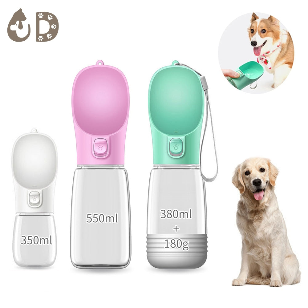 Portable Dog or Cat Water Bottle for Food and Water.